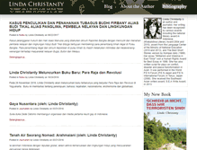 Tablet Screenshot of lindachristanty.com